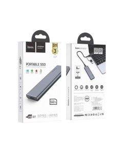 Hoco UD7 128GB Portable SSD USB 3.1 + USB-C 3.1 - преносим външен SSD диск