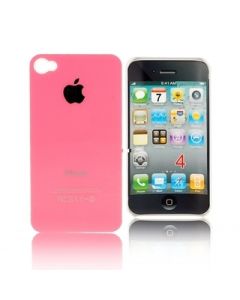 Gilding Mesh поликарбонатов кейс за iPhone 4 (розов)