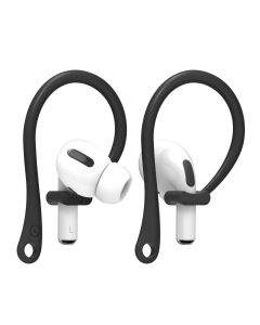 Elago AirPods Pro EarHooks - силиконови кукички за Apple AirPods Pro (черен)
