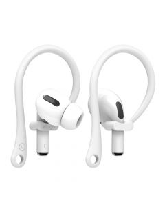 Elago AirPods Pro EarHooks - силиконови кукички за Apple AirPods Pro (бял)