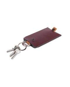 Moshi Vegan Leather Key Holder - стилен ключодържател от веган кожа (бургунди)