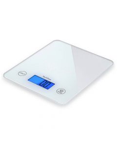 TechRise HKS05651WA01 Kitchen Scale Digital - кухненска везна с дисллей за измерване на теглото на хранителни продукти (бял)