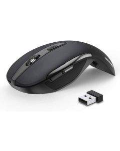 TeckNet EWM01773BA01 Folding 2.4G Wireless Mouse - малка сгъваема безжична мишка (за Mac и PC) (черна)