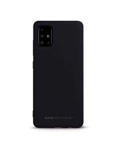 Case FortyFour No.1 Case - силиконов (TPU) калъф за Samsung A51 (черен)