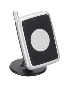 HR GRIP Smartphone Handyholder Magnet-Tec with Stand - настолна магнитна поставка за смартфони (сребрист)