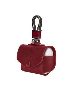 SwitchEasy Wrap AirPods Pro leather Case - кожен калъф за Apple Airpods Pro (червен)