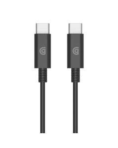 Griffin USB-C to USB-C Cable - USB-C към USB-C кабел за устройства с USB-C порт (100 см) (черен)