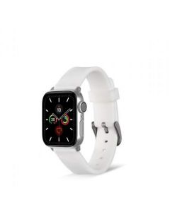 Artwizz WatchBand Silicone - силиконова каишка за Apple Watch 38мм, 40мм (бял)