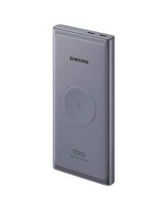 Samsung Wireless Powerbank EB-U3300XJ 10000 mAh 25W - външна батерия с безжично зареждане 2xUSB-C изходи (сив)