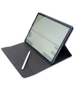 4smarts Flip Case DailyBiz - кожен калъф с магнитно захващане за iPad Pro 12.9 (2020) (черен)