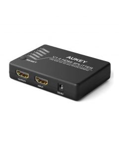 AUKEY HA-H02 1x4-Port HDMI V1.4 Amplifier Splitter w/3D and 4Kx2K Support - HDMI сплитер от един към 4ри дисплея с HDMI