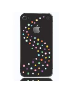 Swarovski Milky Way Cotton Candy - кейс с кристали на Сваровски за iPhone 4/4S
