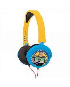 Lexibook Toy Story 4 Foldable Stereo Headphones - слушалки подходящи за деца (син-жълт)
