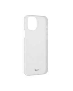 Baseus Wing case - тънък полипропиленов кейс (0.45 mm) за iPhone 12 (бял)
