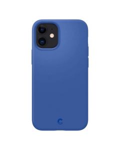 Spigen Cyrill Silicone Case - силиконов (TPU) калъф за iPhone 12 Mini (син)