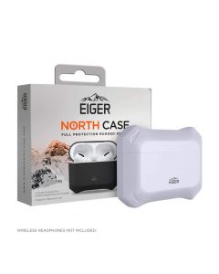Eiger North AirPods Pro Protective Case - удароустойчив силиконов калъф за Apple Airpods Pro (светлосин)