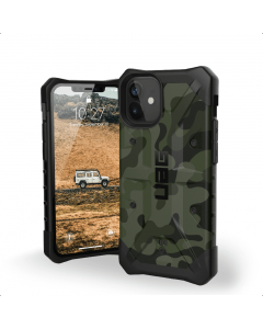 Urban Armor Gear Pathfinder SE Camo Case - удароустойчив хибриден кейс за iPhone 12 Mini (камуфлаж)