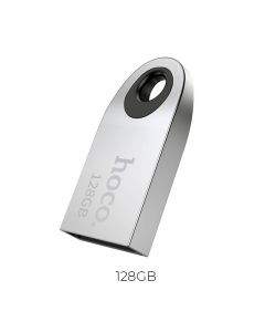 Hoco UD9 128GB Insightful Smart Mini Car Music USB Drive - флаш памет 128GB (сребрист)