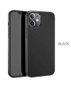 Hoco Fascination Series TPU Protective Case - силиконов (TPU) калъф за iPhone 12 mini (черен)