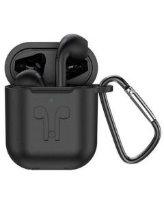 Hoco ES32 Plus TWS Bluetooth Earphones - безжични блутут слушалки с безжичен зареждащ кейс за мобилни устройства (черен)
