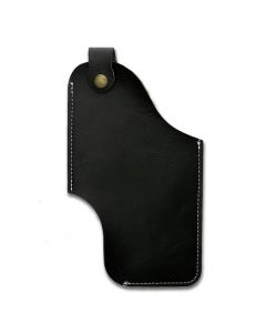 4smarts Belt Case Universal with Closure - кожен калъф за колана със закопчалка за смартфони до 6.5 инча (черен)