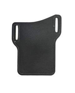 4smarts Belt Case Universal - кожен калъф за колана със закопчалка за смартфони до 6.5 инча (черен)