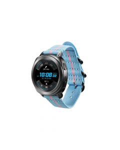 Samsung GP-R600BREECAF Premium Nato - оригинална каишка за Samsung Gear Sport и Watch Active (20мм) (син)