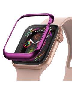 Ringke Bezel Styling - стоманена рамка с висока степен на защита за Apple Watch 44мм (лилав)