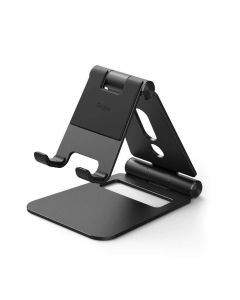 Ringke Super Folding Stand - универсална сгъваема поставка за бюро и плоскости за мобилни устройства и таблети (черен)