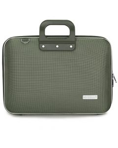 Bombata Bombata Nylon - текстилна чанта с презрамка за MacBook Pro 16, Pro 15 и лаптопи до 16 инча (зелен)
