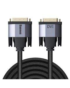 Baseus Enjoyment Series DVI Male To DVI Male Cable - DVI към DVI кабел (300 см) (черен)