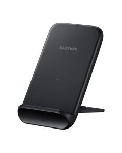 Samsung Wireless 9W Charger Stand EP-N3300TB - конвентируема поставка (пад) с Fast Charge за безжично захранване (черен)