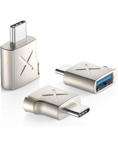 TechRise CTU05331DA02 USB-C to USB 3.0 Adapter - 3 броя адаптери от USB женско към USB-C мъжко за мобилни устройства с USB-C порт (златист)