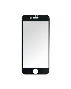 Prio 3D Glass Full Screen Curved Tempered Glass - калено стъклено защитно покритие за iPhone 8, iPhone 7 (черен-прозрачен) (bulk)