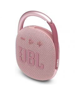 JBL Clip 4 Ultra-Portable Waterproof Speaker - водоустойчив безжичен портативен спийкър (с карабинер) с микрофон за мобилни устройства (розов)