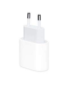Apple 20W USB-C Power Adapter - оригинално захранване за iPhone, iPad и устройства с USB-C порт (bulk)