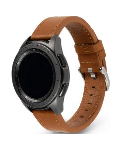 Ringke Leather One Classic Band 22 mm - кожена (естествена кожа) каишка за Galaxy Watch, Huawei Watch, Xiaomi, Garmin и други (22 мм) (кафяв)