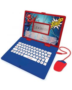 Lexibook Spider-Man Bilingual Educational Laptop - образователен детски лаптоп играчка (светлосин)