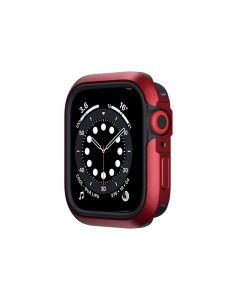 SwitchEasy Odyssey Case - удароустойчив хибриден кейс за Apple Watch 40мм (червен)