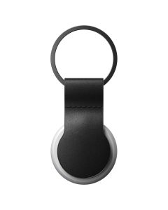 Nomad AirTag Leather Loop - висококачествен ключодържател от естествена кожа за Apple AirTag (черен)