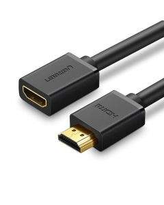 Ugreen 4K HDMI Female to HDMI Male Extension Cable - удължителен HDMI кабел (100 см) (черен)