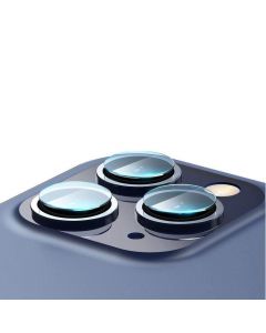 Baseus Gem Lens Film - предпазни стъклени лещи за камерата на iPhone 12 Pro, iPhone 12 Pro Max (прозрачни) (2 броя)