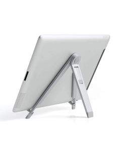 4smarts Desk Stand ErgoFix H13 fot Smartphones and Tablets - сгъваема алуминиева поставка за смартфони и таблети до 13 инча (сребрист)