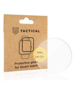 Tactical Glass Shield - калено стъклено защитно покритие за дисплея на Samsung Galaxy Watch 42мм (прозрачен)