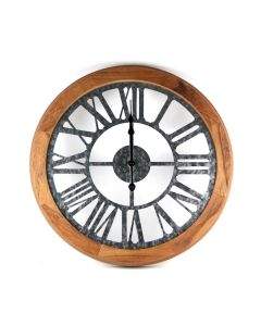 Platinet Birmingham Wall Clock - дизайнерски стенен часовник (кафяв)