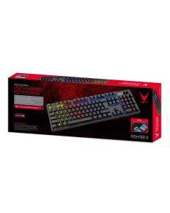 Varr Fighter 2 Gaming RGB Mechanical Keyboard - механична геймърска клавиатура с LED подсветка (за PC)