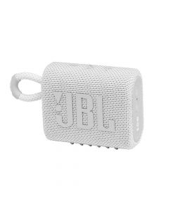 JBL Go 3 Portable Waterproof Speaker - безжичен водоустойчив спийкър за мобилни устройства (бял)