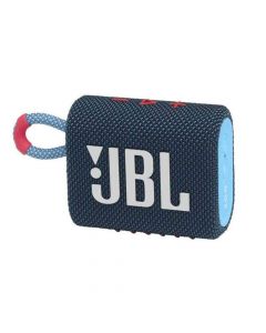 JBL Go 3 Portable Waterproof Speaker - безжичен водоустойчив спийкър за мобилни устройства (син)