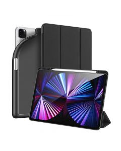 DUX DUCIS Osom TPU Gel Tablet Cover - термополиуретанов (TPU) кейс и поставка за iPad Pro 12.9 M1 (2021) (черен)