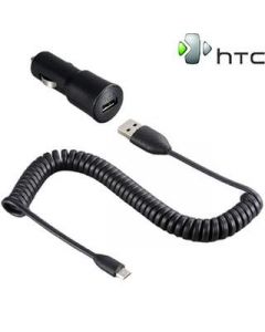HTC Car Charger CC C200 - зарядно за кола за мобилни телефони с microUSB (bulk)
